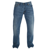 505 Blue Denim Straight Leg