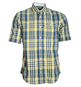 Blue and Yellow Check Shirt