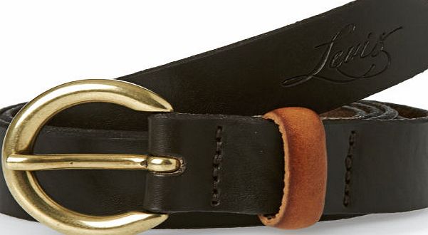 Levis Womens Levis Merissa Leather Belt - Dark Brown