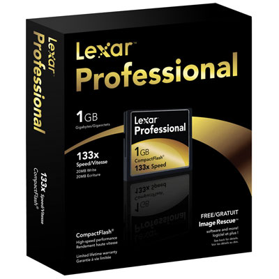 1GB 133x Professional Compact Flash