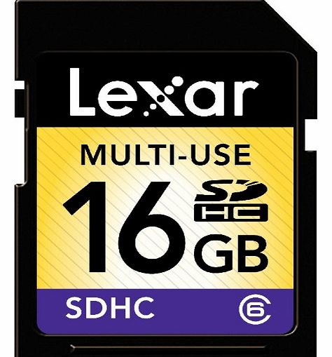 SDHC MEMORY CARD 16G CLASS 6 - black