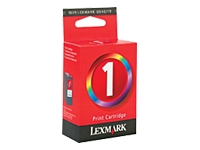 Cartridge No. 1 - Print cartridge - 1 x colour (cyan, magenta, yellow) - 200 pages