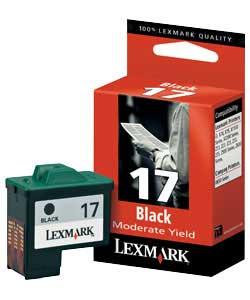 No 17 Black Ink Cartridge