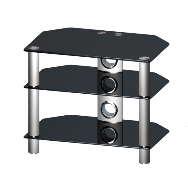 ST32B3CM AV Stand in black ST32B3CM