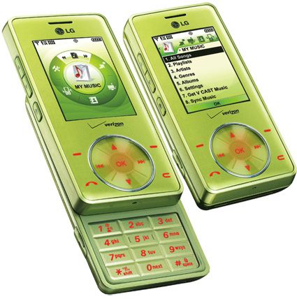 VX8500 GREEN CHOCOLATE VERIZON CDMA