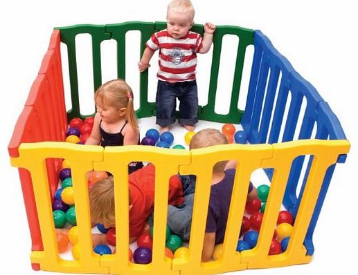 Liberty House Toys Jolly Kidz Magic Panel Playpen