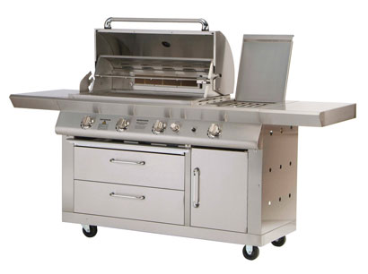 - Connoisseur Pro 5 Burner Gas BBQ