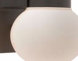 Lights Outside Bari Black External Wall Light 7760