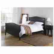 Bed Frame Double, Ebony