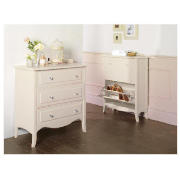 Shoe Storage Cabinet 2 Door Ivory