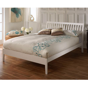 , Ananke, 3FT Single Bedstead - White