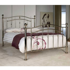 , Lyra, 4FT 6 Double Metal Bedstead