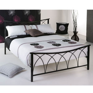 , Telesto 4FT 6 Double Metal Bedstead