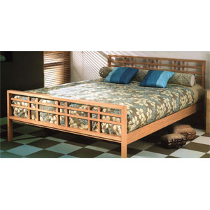 Aurora 4FT 6 Double Wooden Bedstead