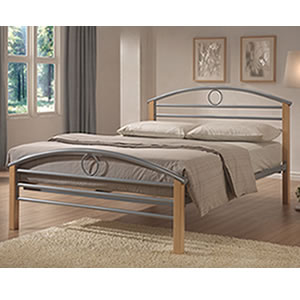 Limelight Pegasus 4FT 6 Double Metal Bedstead