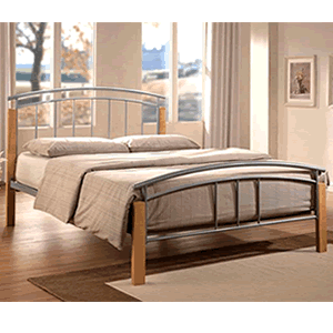 Musca 4FT 6 Double Metal Bedstead