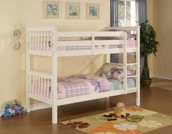 Pavo Bunk Bed - White