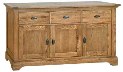 limoges Oak Large Sideboard