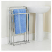 Chrome 3 Tier Towel Stand