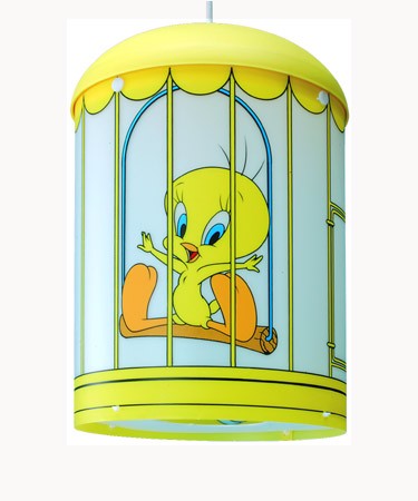 TWEETY PIE CAGE CEILING LIGHT