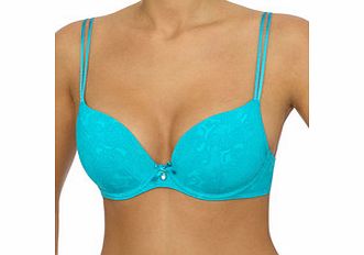 Delphi turquoise gel bra