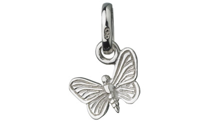 Sterling Silver Butterfly Charm