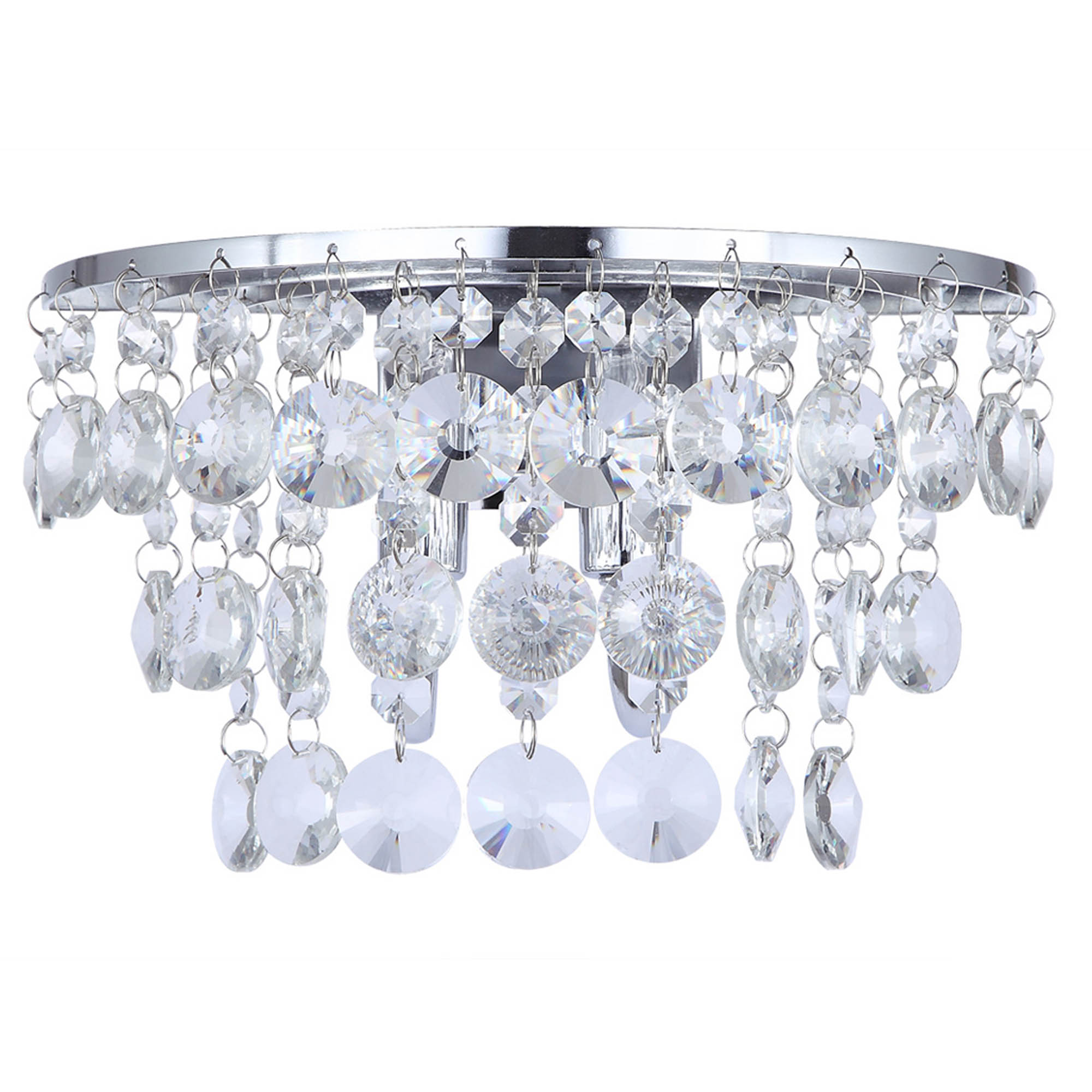 Litecraft Diego Chrome Wall Light