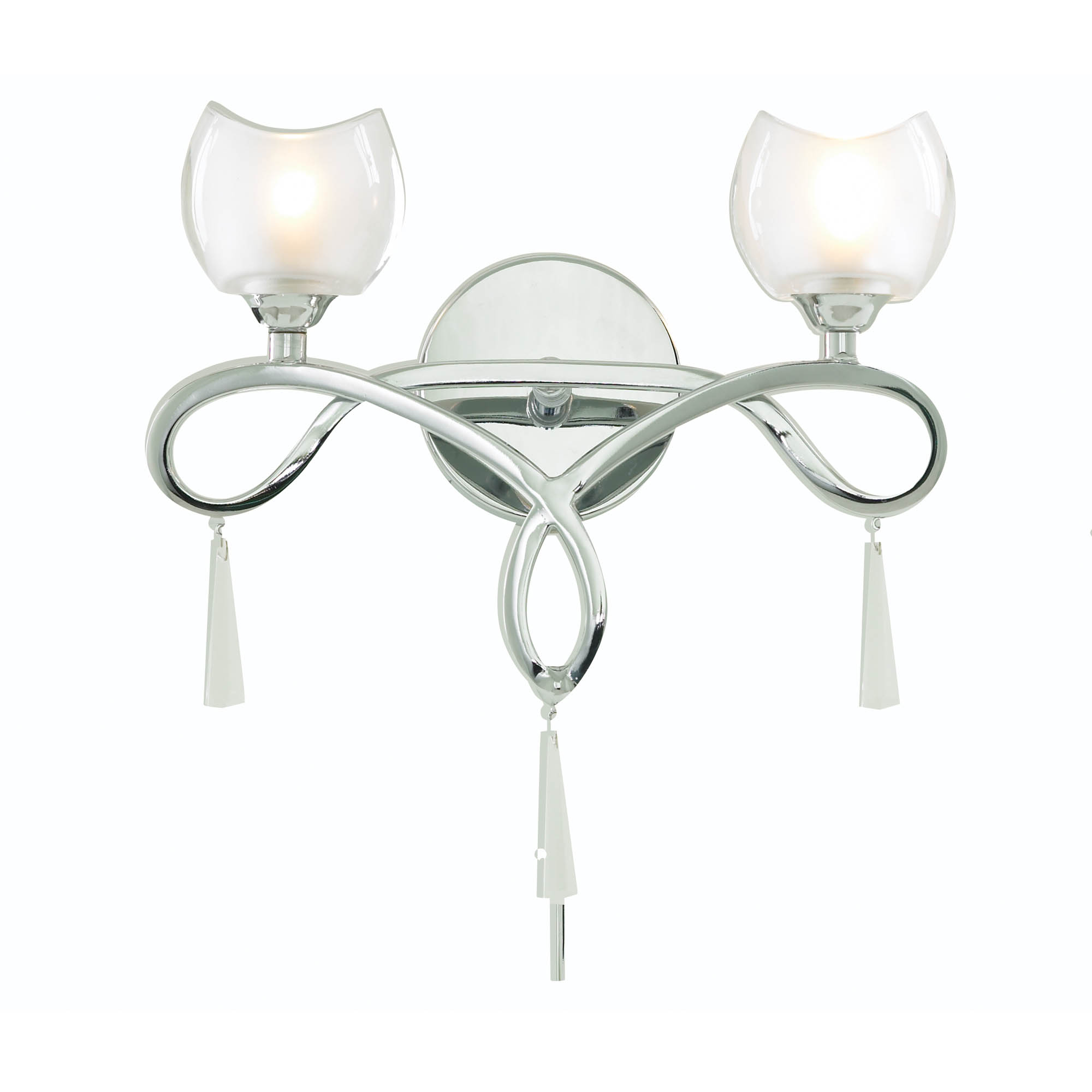 Hailey Chrome Wall Light