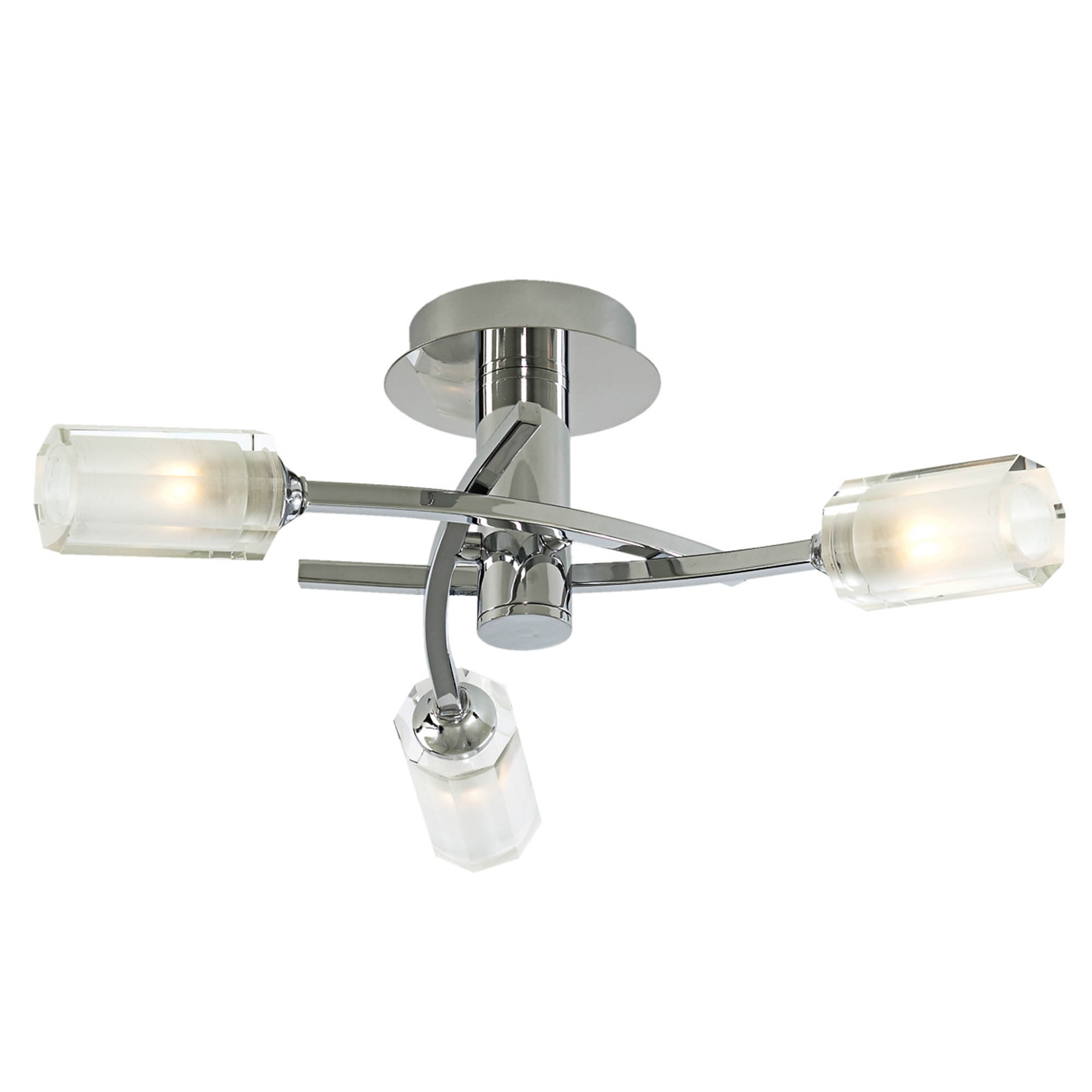 Octen Chrome Ceiling Light