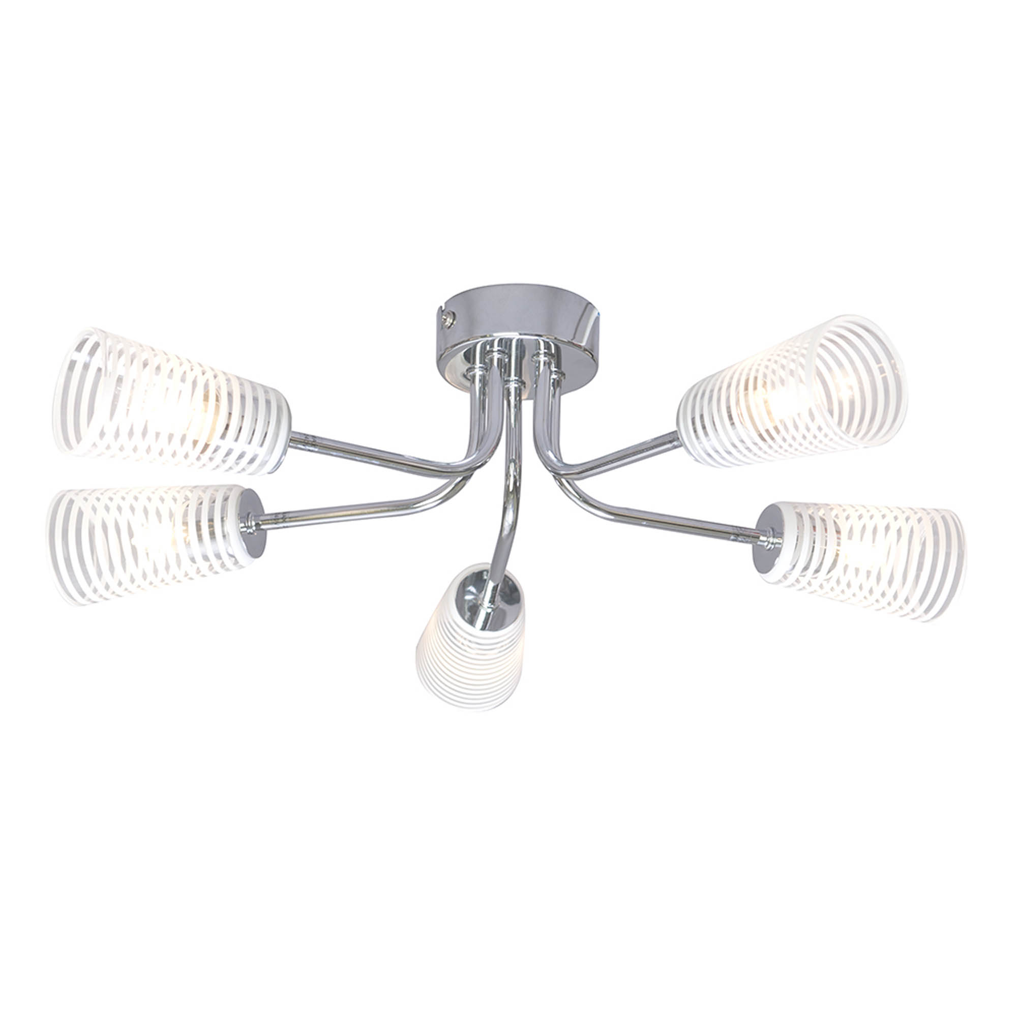 Polo Chrome Ceiling Light