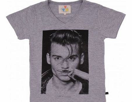 Johnny T-shirt Grey `8 years,10 years,12