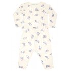 Little Green Radicals Radical Print Kids Pyjamas (White, Blue, Red)