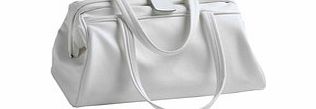 Hepburn white shoulder bag