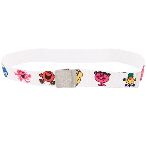 and Mr Men Canvas Belt