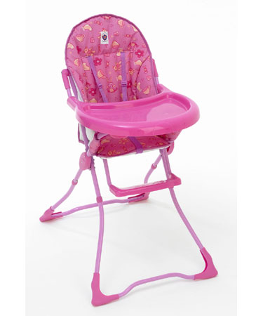 Little Shield Pink Fold n Go highchair