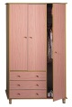 3-door 3-drawer wardrobe