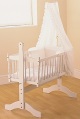 little angel swinging crib and mattress