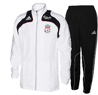 Adidas 08-09 Liverpool Presentation Tracksuit (white)