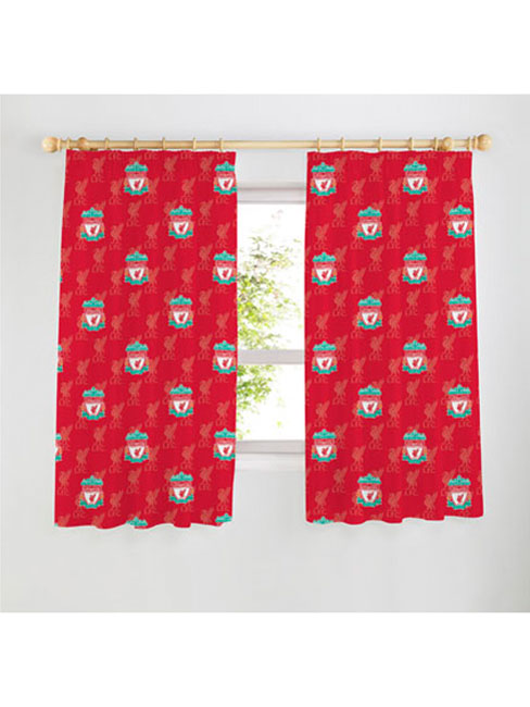 Liverbird Crest Curtains 54`