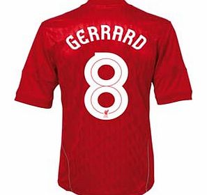 Adidas 2010-11 Liverpool Home Shirt (Gerrard 8)