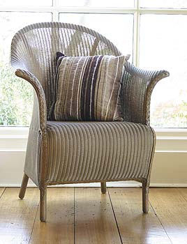 The Original Lloyd Loom - Balmoral Armchair with Skirt