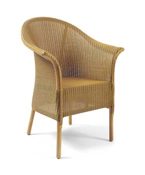 The Original Lloyd Loom - Burghley Armchair with Skirt