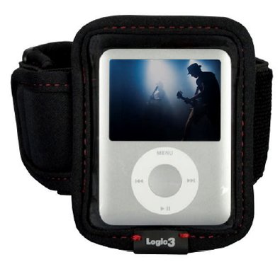 3 Arm Band for Ipod Nano - Black