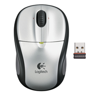 M305 Cordless Mouse - Light Silver