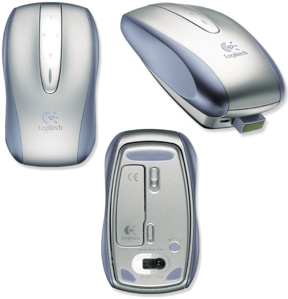 Logitech V500 Cordless Optical Notebook Mouse -