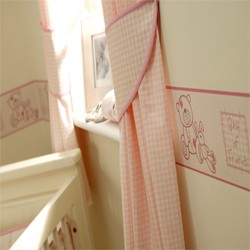 Lollipop Lane Best of Friends Curtains - Pink