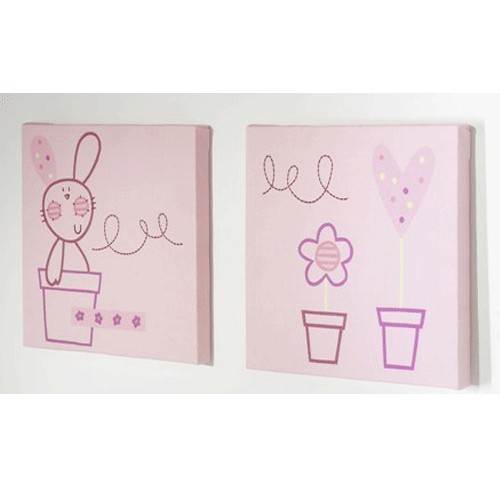 Rosie Posy - Nursery Canvas Pictures