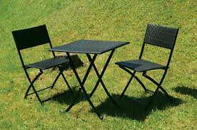 Rattan - 3 Piece Folding Furniture