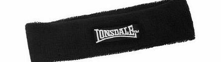 Lonsdale Headband Black/White -