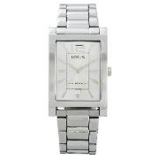 MENS RECTANGULAR BRACELET WATCH